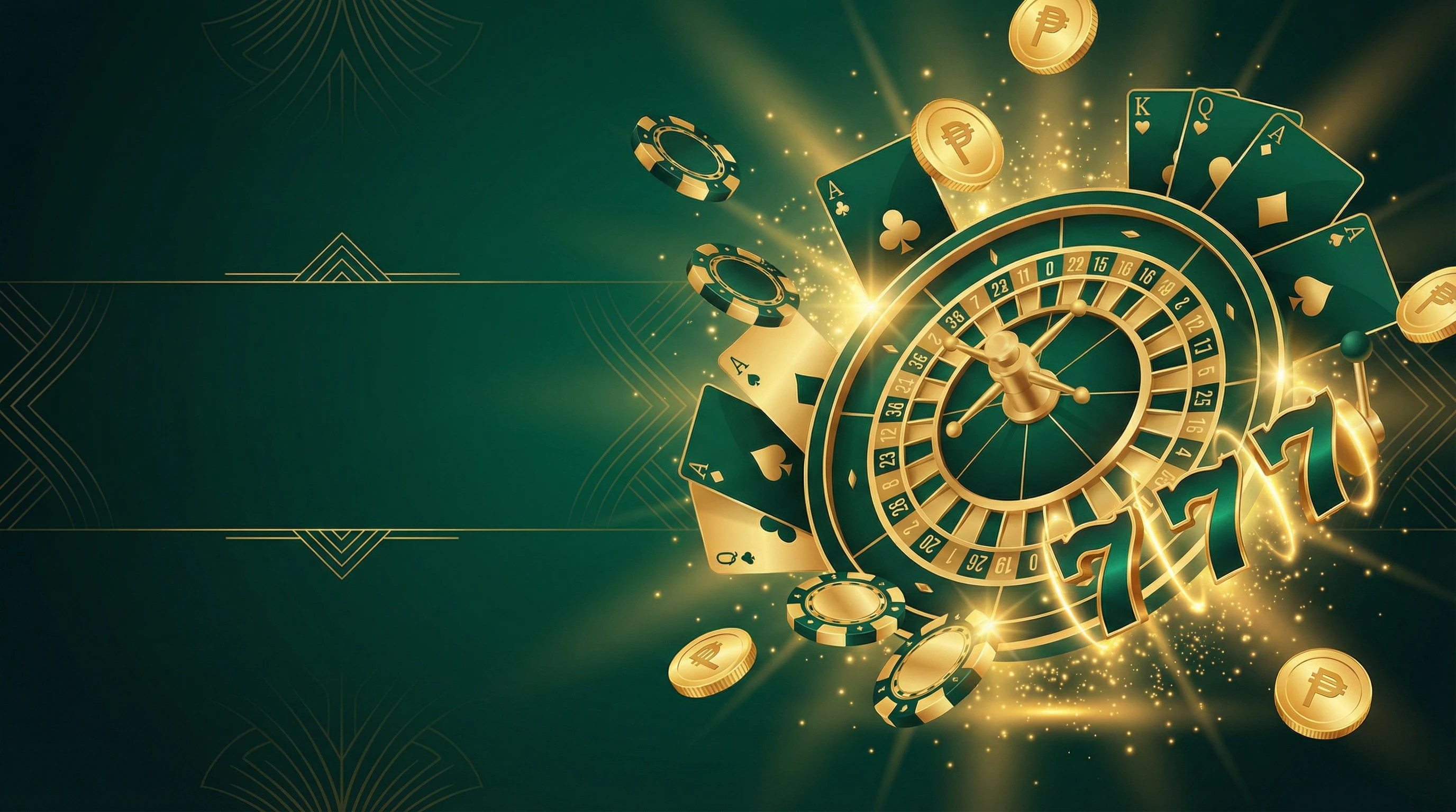 Banner promocional Betcris Apuestas casino México con ruleta y fichas doradas
